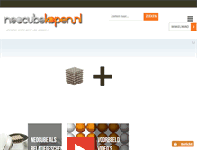 Tablet Screenshot of neocubekopen.nl